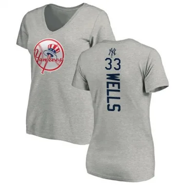 Ash Women's David Wells New York Yankees Backer Slim Fit T-Shirt -