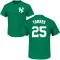 Green Men's Gleyber Torres New York Yankees St. Patrick's Day Roster T-Shirt -