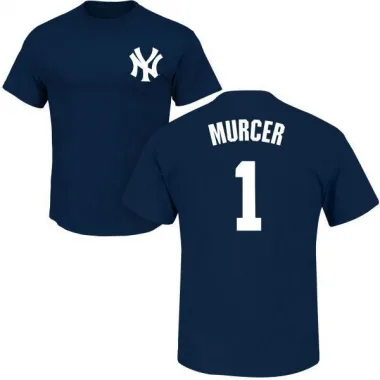 Navy Men's Bobby Murcer New York Yankees Roster T-Shirt -